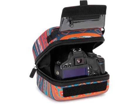 USA Gear Quick Access DSLR Hard Shell Camera Case (Southwest) w/Molded ...