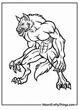 Werewolf Coloring Pages 15 Free Printable PDF Sheets sketch template