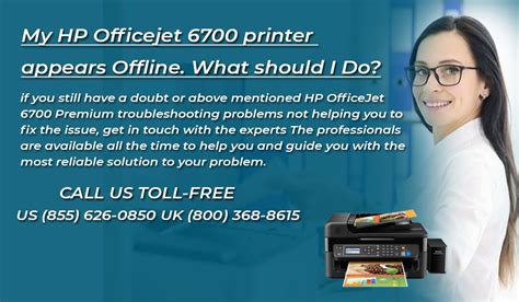 My HP Officejet 6700 printer appears Offline. What should I Do? | Hp ...