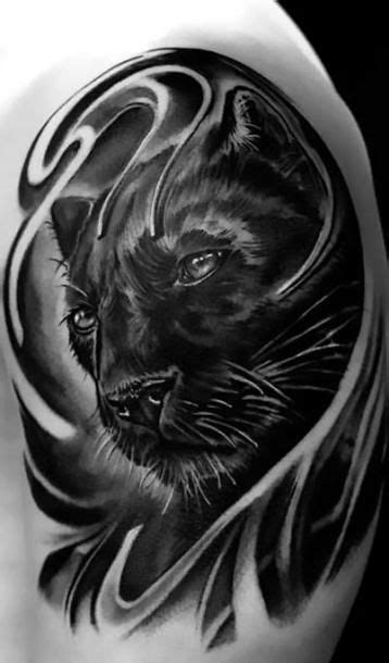 Beautiful black panther portrait. Style: Realistic. Color: Black. Tags ...