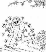 Printable Yeti Coloring Pages PDF  Coloringfoldercom sketch template