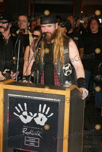 Photos and Pictures - Zakk Wylde and his family at a ceremony to induct him into Hollywood's ...