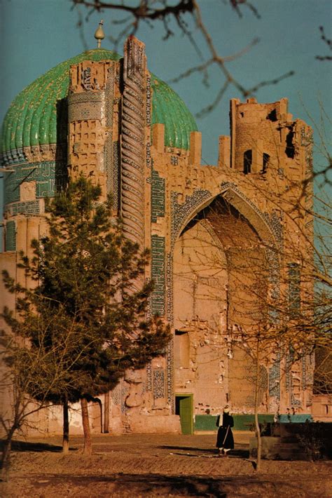 The Green Mosque, Balkh, Afghanistan, 1400s. | Afghanistan