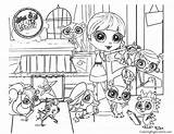 Pet Store Coloring Page Pages sketch template