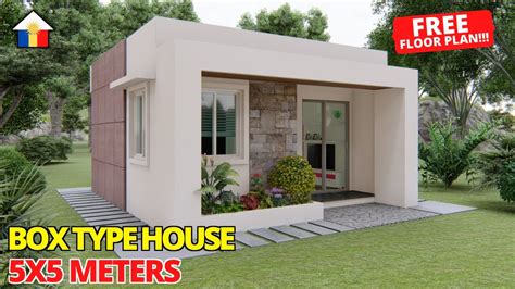 MINIMALIST SMALL HOUSE WITH 1 BEDROOM / SIMPLE HOUSE DESIGN IDEA / PINOY HOUSE DESIGN - YouTube