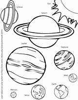 Solar System Coloring Page – Science Fest sketch template