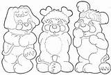 popples coloring Page Netflix Pages  sketch template