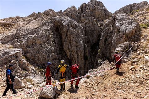 In pictures: US caver rescued from 1,000 metres deep cave in Turkey ...