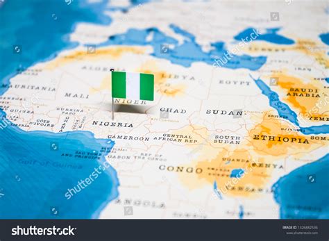 Flag Nigeria World Map Stock Photo 1326882536 | Shutterstock