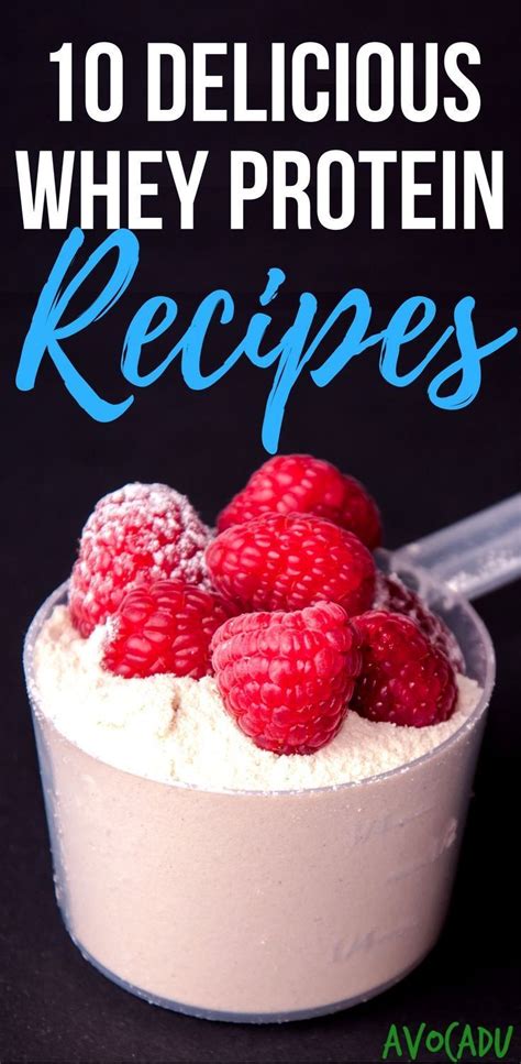 10 Delicious Whey Protein Recipes | Whey protein recipes, Protein ...