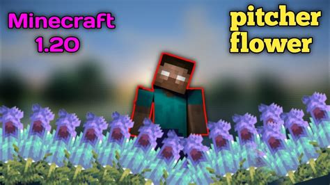 Minecraft pitcher plant farm - YouTube