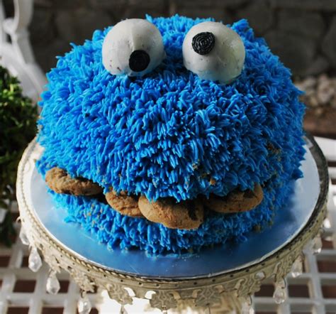 Cookie Monster Cakes – Decoration Ideas | Little Birthday Cakes