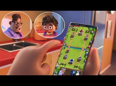 Grubhub commercial guy plays Clash Royale | Grubhub "Delivery Dance" Ad ...