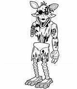 26  Withered Foxy Coloring Pages DonnchadhPercy sketch template