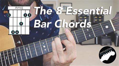 The 8 Essential Bar Chord Shapes – Easy Beginner Guitar Lesson | Guitar Fan