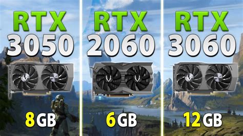 RTX 3050 vs RTX 2060 vs RTX 3060 // Test in 9 Games - YouTube