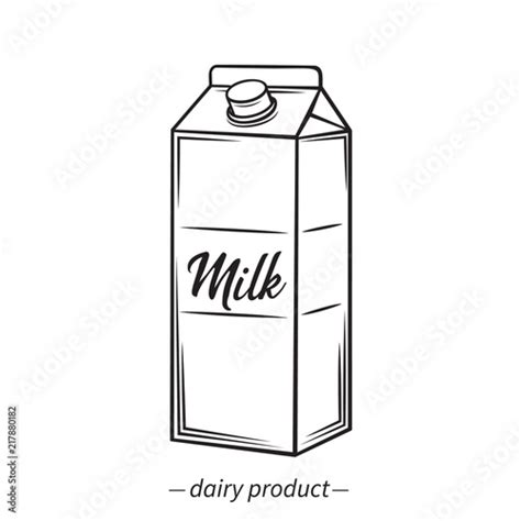 outline milk carton icon - Buy this stock vector and explore similar ...