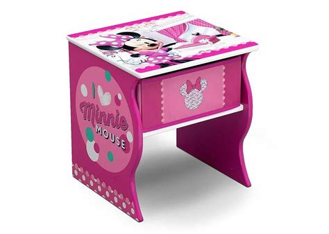 Minnie Mouse Side Table With Storage Desk #Disney | Delta children, Side table with storage, Minnie