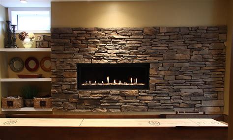 Basement Fireplace - Traditional - Basement - DC Metro - by NVS Kitchen and Bath