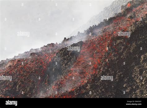 Mount Etna lava flow Stock Photo - Alamy