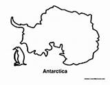 Antarctica Coloring sketch template