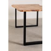 Rectangular Recycled Wooden Dining Table 210 cm Sami - SKLUM