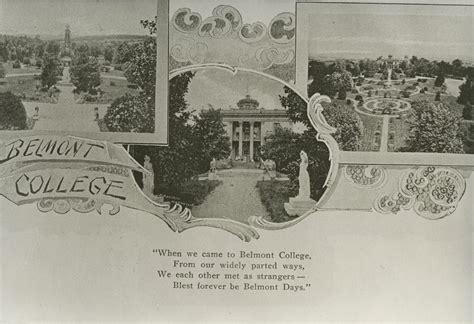 The First 125 Years – Belmont University | 125th Anniversary