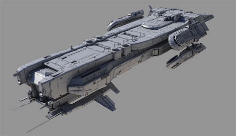 Space BattleShip 3D Model $199 - .max .obj .fbx - Free3D