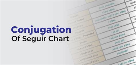 Spanish Language Verb Seguir Conjugation - Usage And Examples