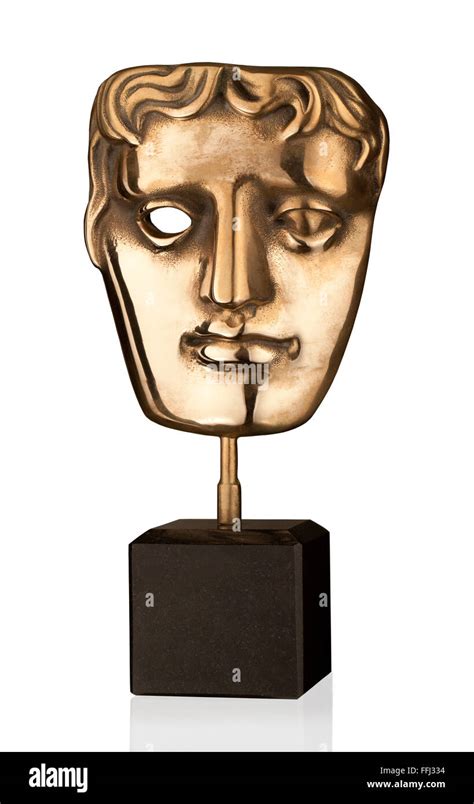 Bafta award statue B.A.F.T.A Stock Photo - Alamy