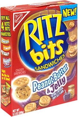 Ritz Peanut Butter & Jelly Cracker Sandwiches - 9.5 oz, Nutrition ...