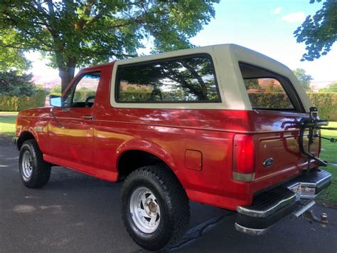 1987 ford bronco custom 351 v8 carbureted new suspension parts bfg tires for sale - Ford Bronco ...