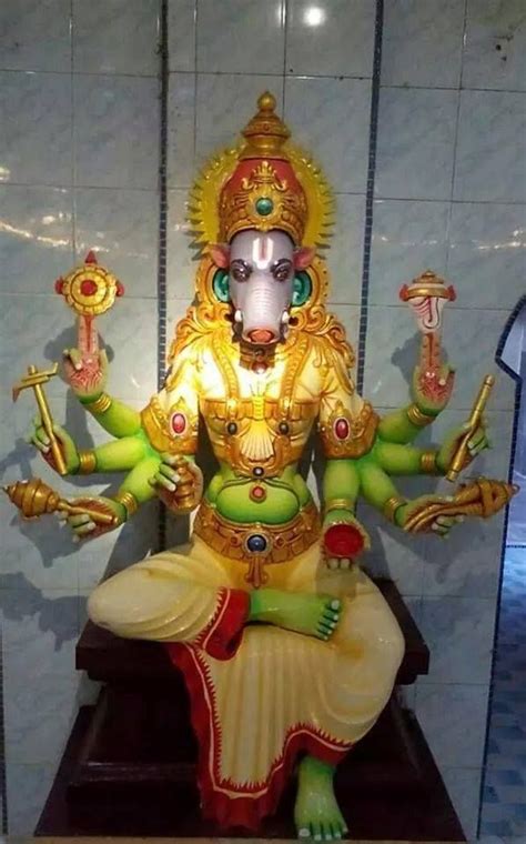 Sri Vishnumaya temple - Worshipping Varahi at home: Varahi has the face ...