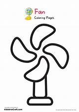 Fan Coloring Pages For Kids – Free Printables  Art & Craft sketch template