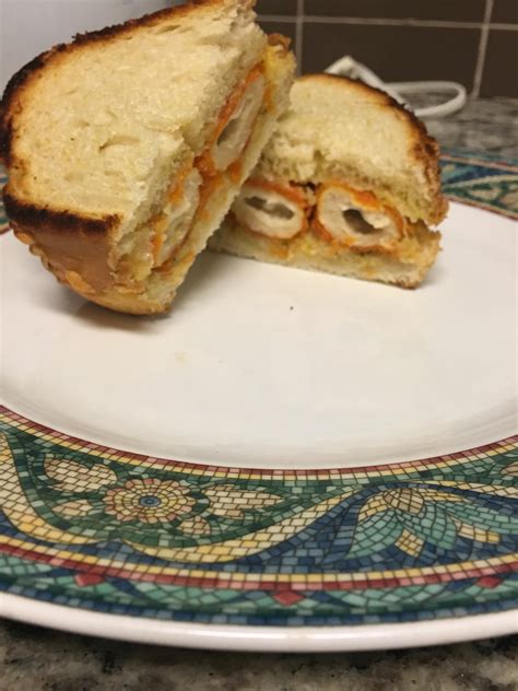 Garlic bread and cheese stuffed chicken fingers : r/shittyfoodporn