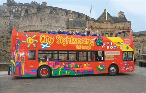 Edinburgh Hop On Hop Off | City Sightseeing Edinburgh Open Top Bus Tour - 2022 | Sightseeing bus ...