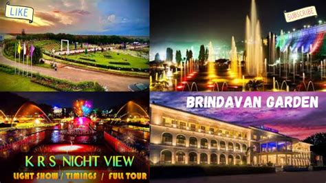 KRS Dam and Brindavan Garden Night View | ये है Night Life Mysore City की | Mysore | Travel ...