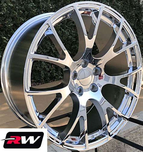 20" RW Wheels for Chrysler 300 Chrome Rims Challenger Hellcat Style 20x9" 20x10"