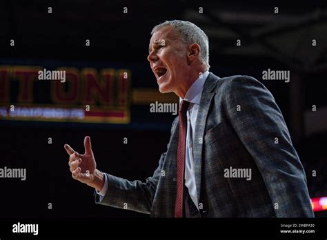 USC Trojans head coach Andy Enfield during a NCAA men’s basketball game ...