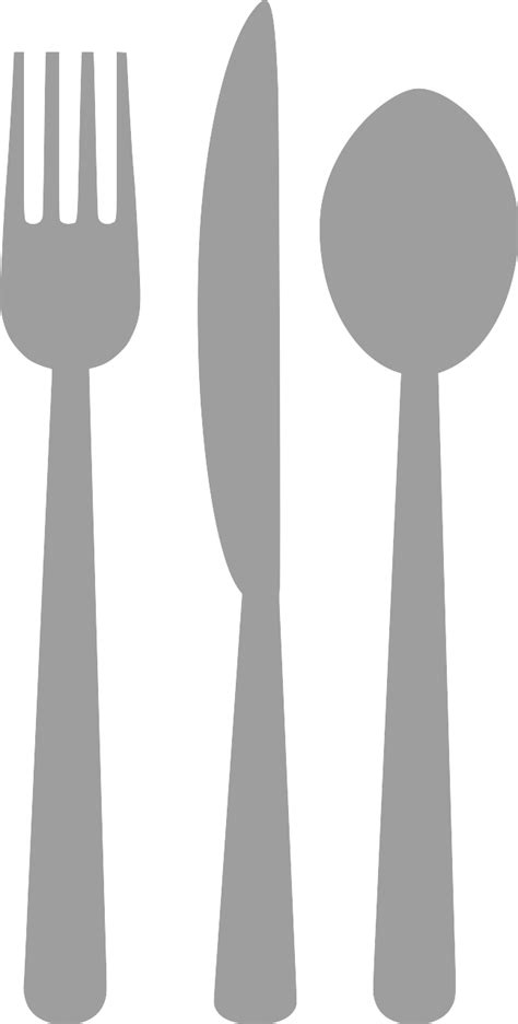 SVG > dining table spoon setting - Free SVG Image & Icon. | SVG Silh
