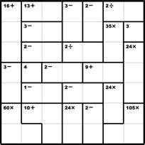 7 best images about KenKen Puzzles on Pinterest | Cool games, Early finishers and Maths games ...