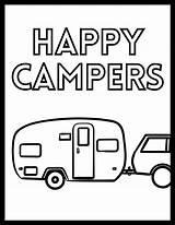 20 Free Printable RV & Camper Coloring Pages For All Ages sketch template