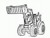 Free Printable Tractor Coloring Pages For Kids sketch template