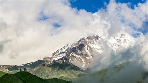 Free stock photo of Kazbek Mount