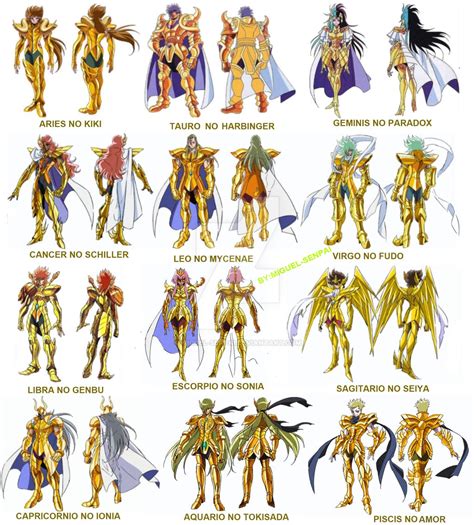 gold saints Saint seiya Omega by miguel-senpai on DeviantArt