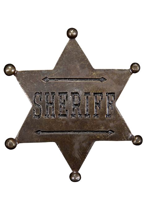 Sheriff Star Badge