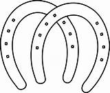 Two Horseshoes coloring Page  Free Printable Coloring Pages sketch template