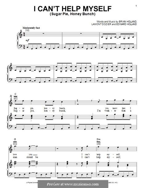 Sugar Pie Honey Bunch Chords - Sheet and Chords Collection