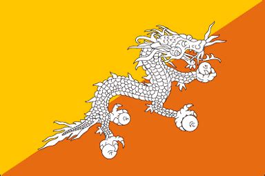 Images and Places, Pictures and Info: bhutan flag colors