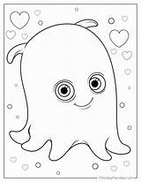 Bubbles Finding Nemo Coloring Page sketch template